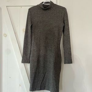 Knit sweater dress